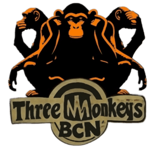 Logo of Three Monkeys Cannabis Club in Barcelona